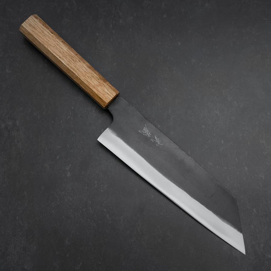 Bunka White Steel #2 Kurouchi Oak Handle 190mm (7.5”) – MUSASHI