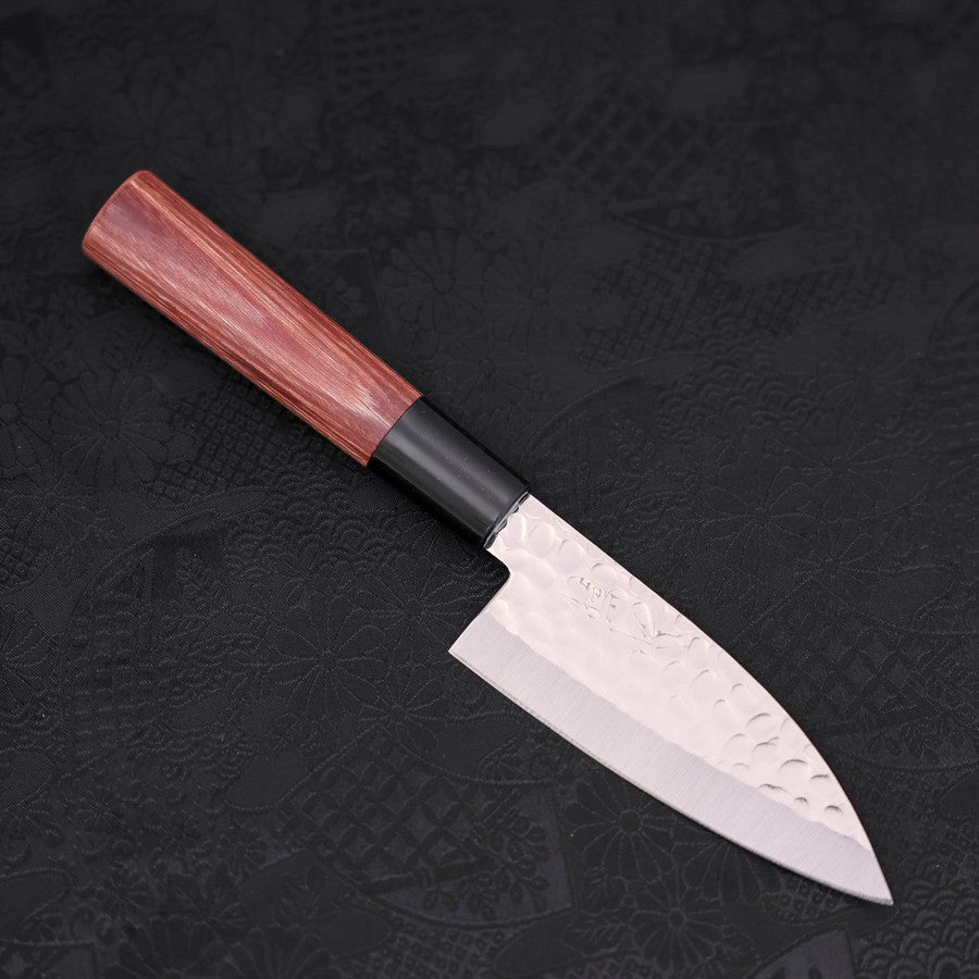 出刃 片刃 AUS-8 槌目 桜柄 105mm – MUSASHI