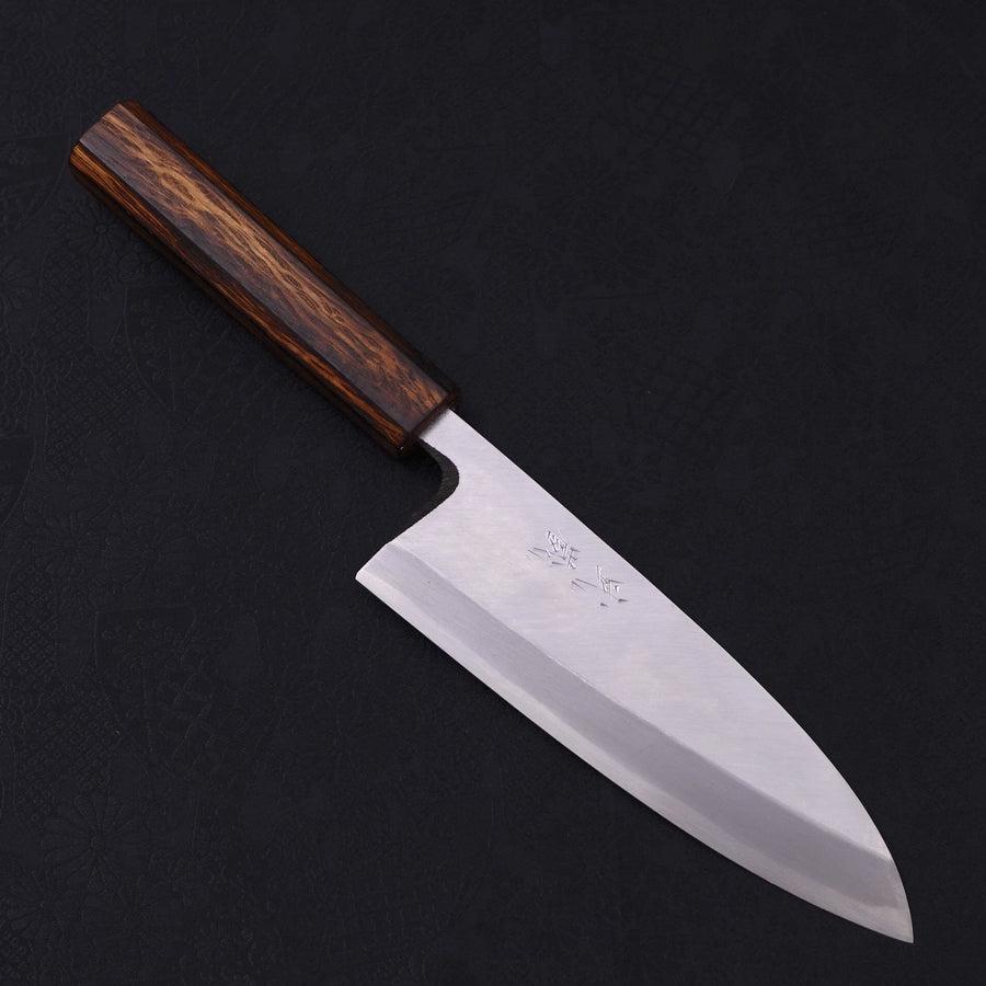 鰹武士です。 Deba White Steel #2 Kasumi Sumi Urushi Handle 180mm (7”) – MUSASHI