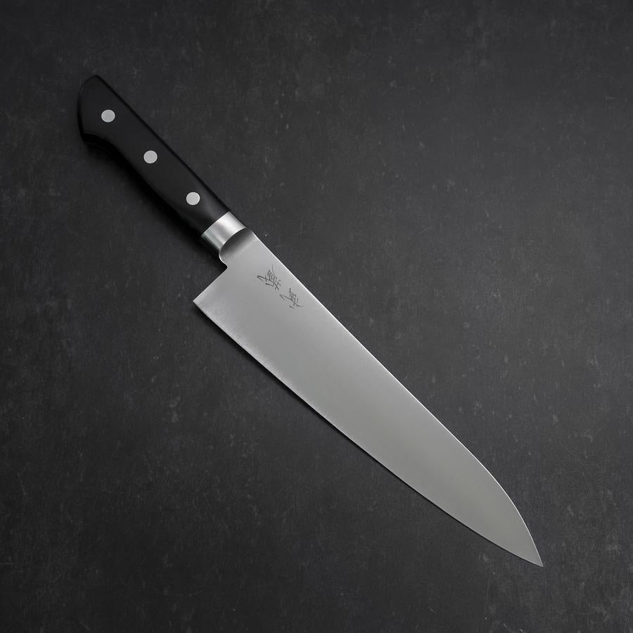 牛刀 VG-10 ダマスカス 洋風黒柄 180mm – MUSASHI