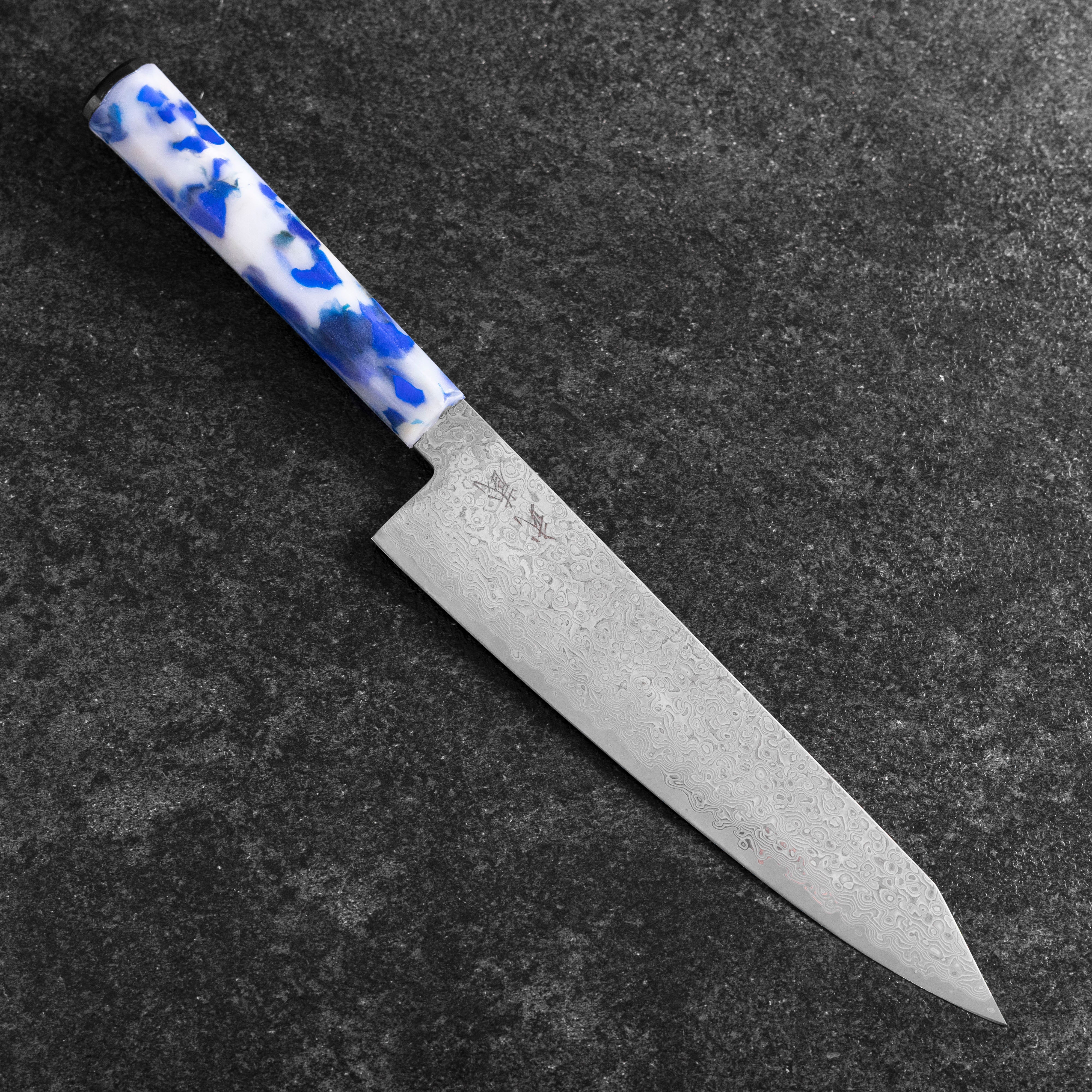 文化 VG-10 ダマスカス 黒檀水牛柄 170mm – MUSASHI