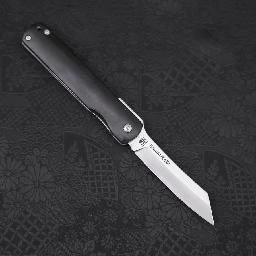 肥後守 VG-10 ロック 黒 120mm – MUSASHI