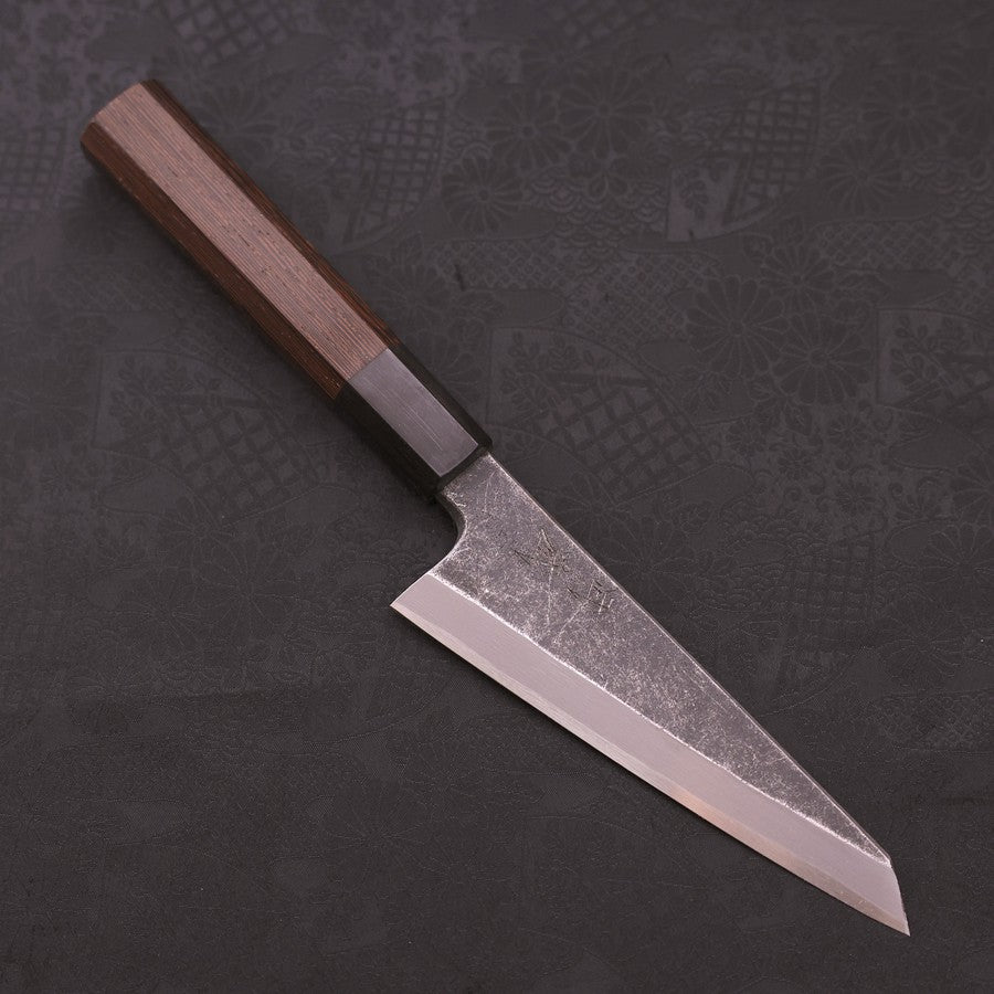 骨スキ包丁 水牛ハンドル 骨スキ 青紙2号 黒打 ウンジ水牛柄 150mm – MUSASHI