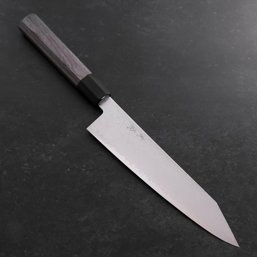 切付牛刀 VG-10 ダマスカス 八角コムプライト(レッド)柄 210mm – MUSASHI