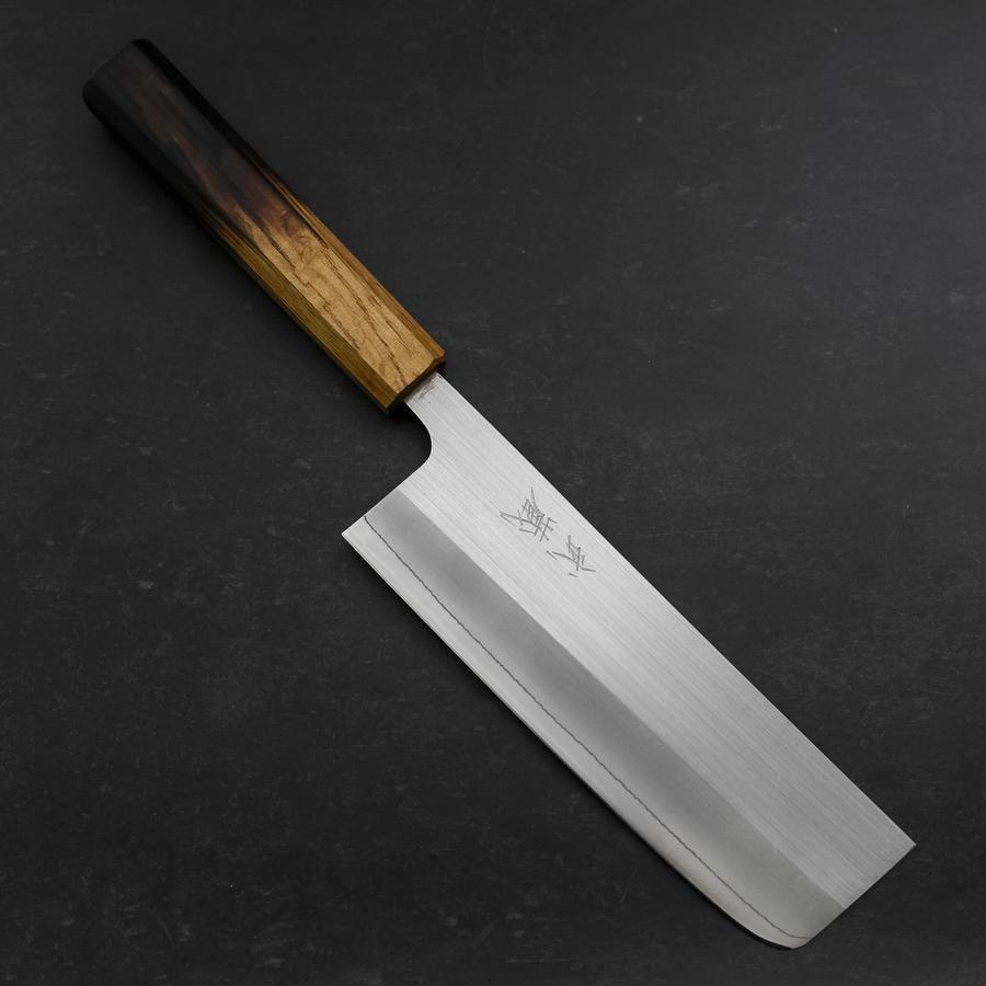 ナリトラ Nakiri AUS-8 Polished Yaki Urushi Handle 165mm (6.5”) – MUSASHI