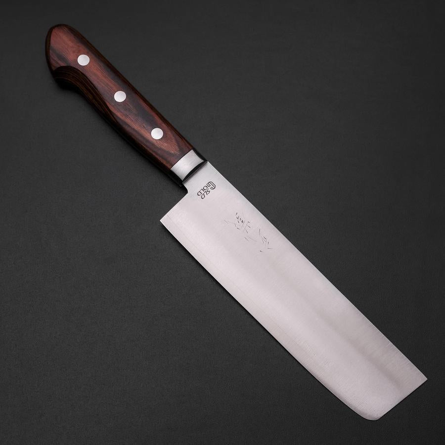 菜切 SG2粉末ハイス 磨き 洋風柄 165mm – MUSASHI