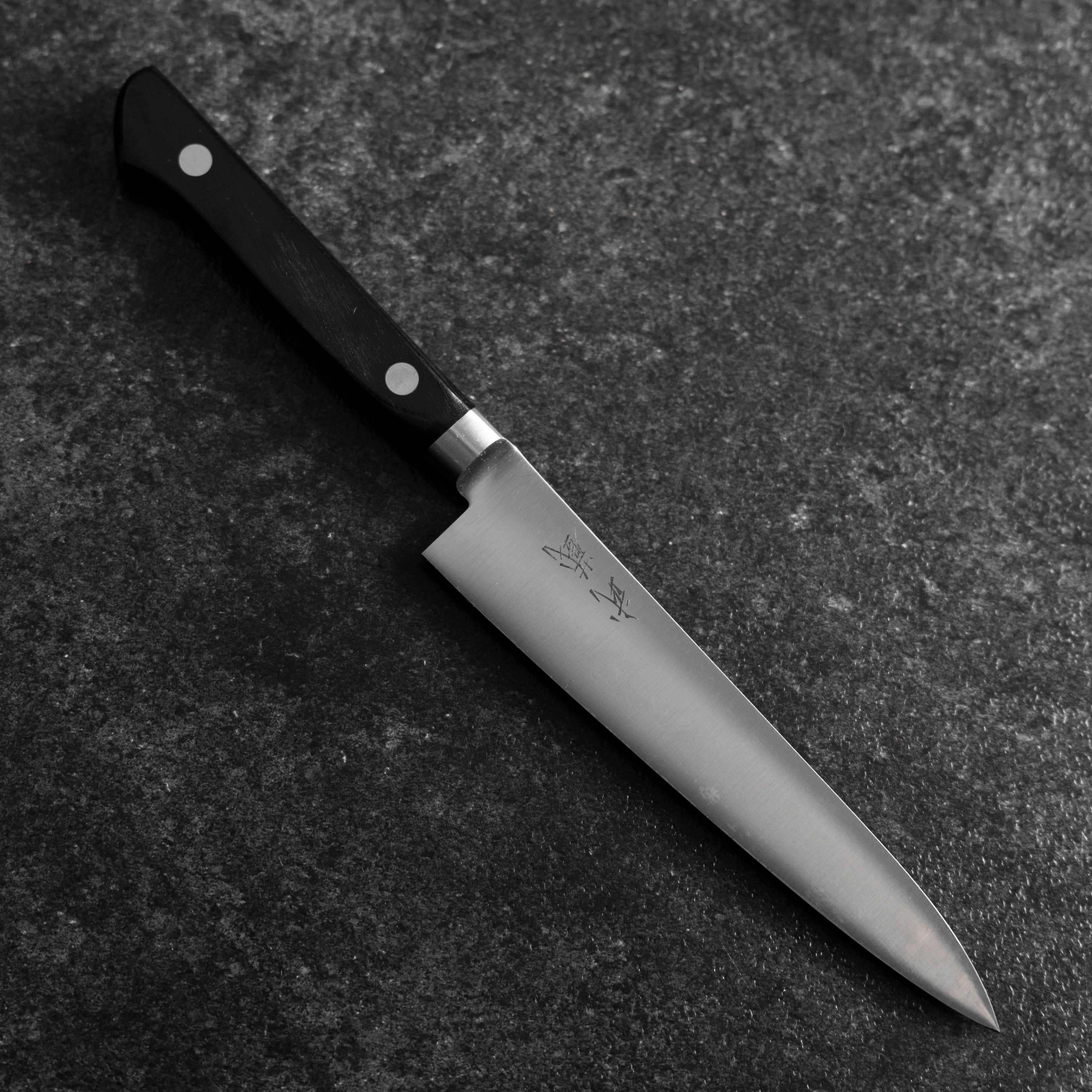ペティ AUS-8 磨き 洋風緑柄 120mm – MUSASHI