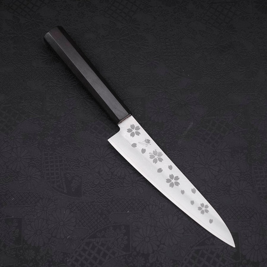 ペティ VG-10 磨き 桜 黒檀柄 150mm – MUSASHI