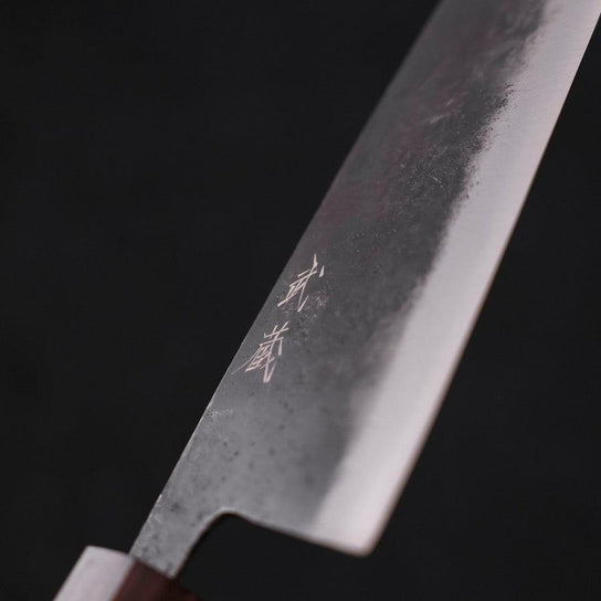 三德 青紙2號鋼 黑打 黒檀柄 165mm