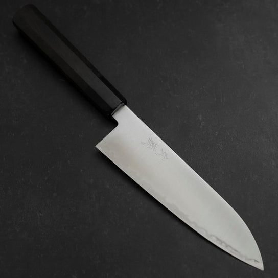 三徳 HAP40 粉末鋼 拋光 黒檀水牛柄 170mm