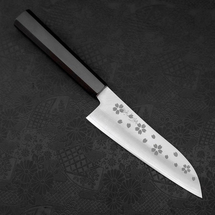 三徳 VG-10 磨き 桜 黒檀柄 150mm – MUSASHI