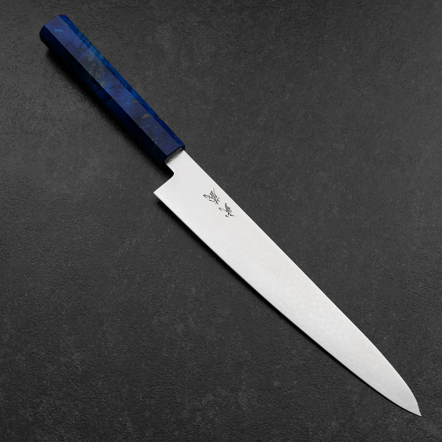 【55mm】シシ神のような角がgoodなウォーレスクシヒゲカミキリ 標本 ハムシ Sujihiki VG-10 Damascus Blue Birch Handle 240mm (9.4”) – MUSASHI