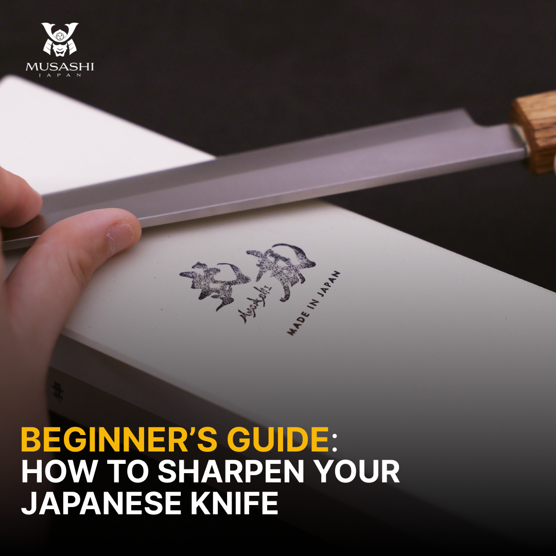 Beginnerβs guide: How to sharpen your Japanese Knife β MUSASHI
