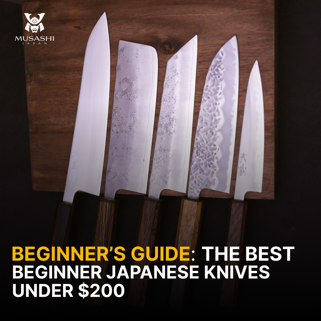 The Best Beginner Japanese Knives Under 200 MUSASHI