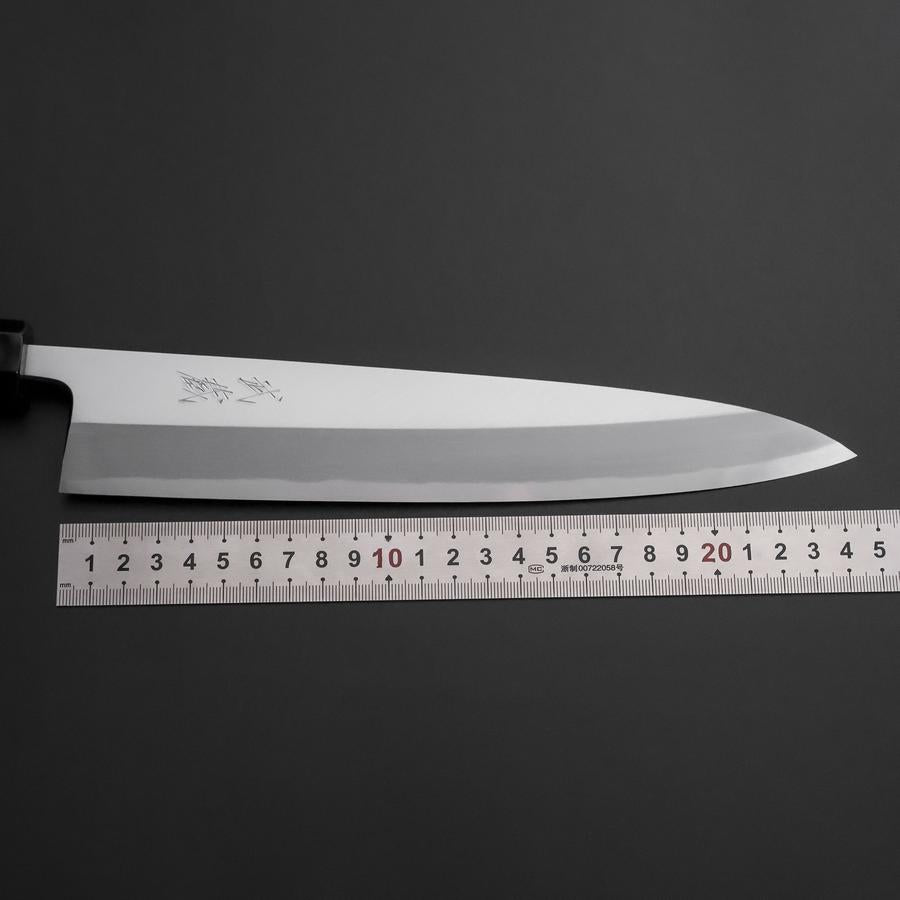 出刃 青鋼一号 本霞仕上げ 水牛朴柄 165mm – MUSASHI
