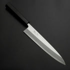 Aideba White Steel #2 Kasumi Buffalo Ebony Handle 240mm-[Musashi]-[Japanese-Kitchen-Knives]