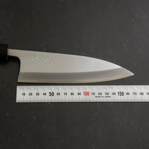 Aideba White Steel #2 Kasumi Buffalo Magnolia Handle 165mm (6.5”)-[Musashi]-[Japanese-Kitchen-Knives]