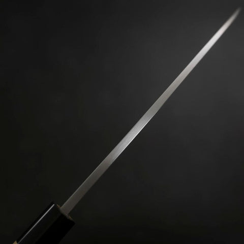 Aideba White Steel #2 Kasumi Buffalo Magnolia Handle 195mm (7.7”)-[Musashi]-[Japanese-Kitchen-Knives]