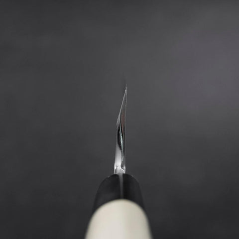 Aideba White Steel #2 Kasumi Buffalo Magnolia Handle 225mm (8.8”)-[Musashi]-[Japanese-Kitchen-Knives]