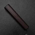 Ajikiri Blue Steel #1 Kurouchi Purple Urushi Handle 145mm (5.7”)-[Musashi]-[Japanese-Kitchen-Knives]