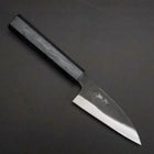 Ajikiri Blue Steel #2 Kurouchi Blue Urushi Handle 105mm-[Musashi]-[Japanese-Kitchen-Knives]