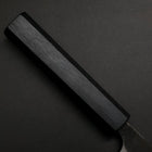 Ajikiri Blue Steel #2 Kurouchi Dark Blue Urushi Handle 145mm-[Musashi]-[Japanese-Kitchen-Knives]
