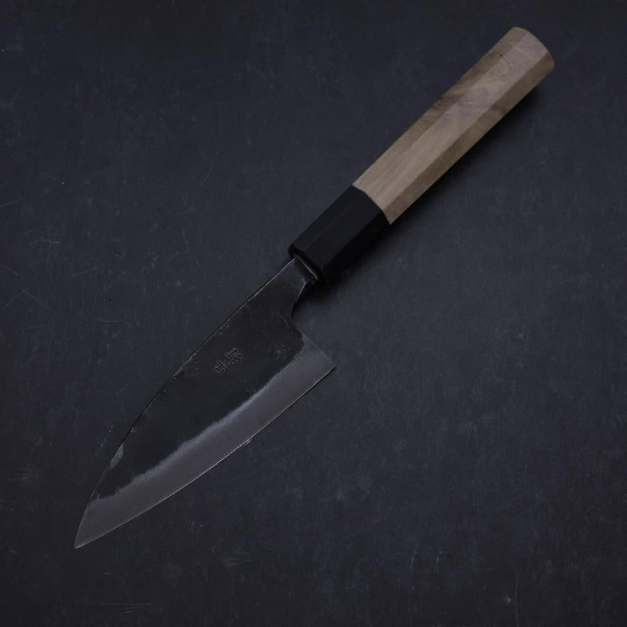 Ajikiri White Steel #2 Kurouchi Buffalo Magnolia Handle 105mm (4.1