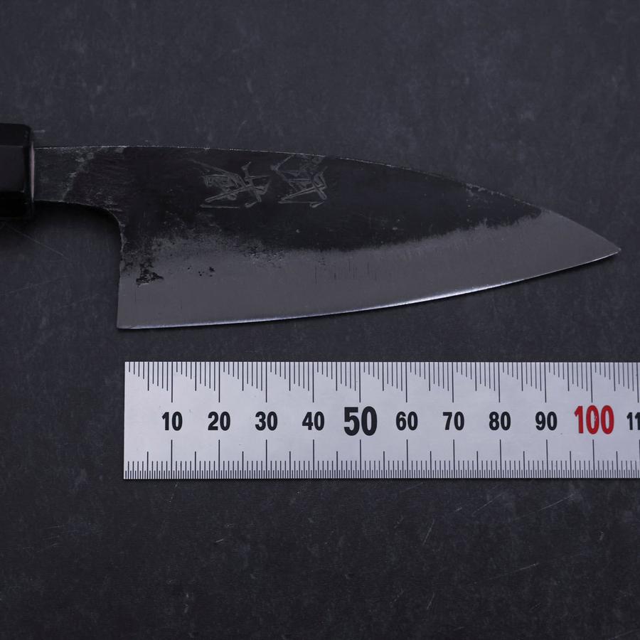 Ajikiri White Steel #2 Kurouchi Buffalo Magnolia Handle 105mm (4.1