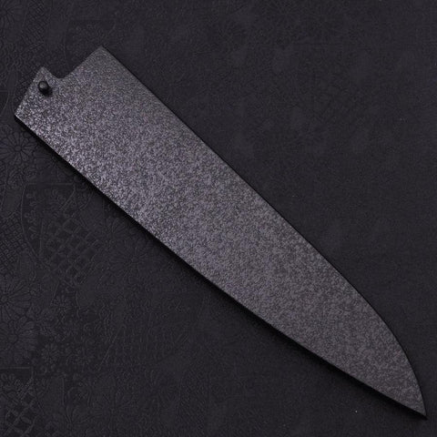 Black-Ishime Saya Sheath for Gyuto with Pin, 210mm (8.3”)-[Musashi]-[Japanese-Kitchen-Knives]