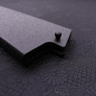 Black-Ishime Saya Sheath for Gyuto with Pin, 240mm (9.4”)-[Musashi]-[Japanese-Kitchen-Knives]