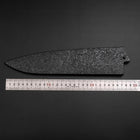 Black-Ishime Saya Sheath for Gyuto with Pin, 270mm-[Musashi]-[Japanese-Kitchen-Knives]