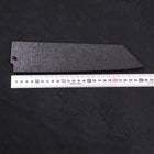 Black-Ishime Saya Sheath for Kiritsuke/Bunka with Pin, 210mm (8.3”)-[Musashi]-[Japanese-Kitchen-Knives]
