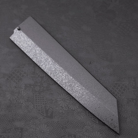 Black-Ishime Saya Sheath for Kiritsuke/Bunka with Pin, 240mm (9.4”)-[Musashi]-[Japanese-Kitchen-Knives]