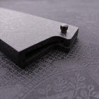 Black-Ishime Saya Sheath for Santoku Knife with Pin, 165/180mm (7”)-[Musashi]-[Japanese-Kitchen-Knives]