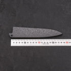 Black Ishime Saya Sheath for Western Petty with Pin 150mm (5.9”)-[Musashi]-[Japanese-Kitchen-Knives]