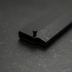 Black-Ishime Saya Sheath for Yanagiba with Pin 300mm (11.8”)-[Musashi]-[Japanese-Kitchen-Knives]