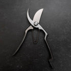 Black Musashi Pruning Shears / Garden Scissors A Type Damascus Forged Handmade 200mm (7.9”)-[Musashi]-[Japanese-Kitchen-Knives]