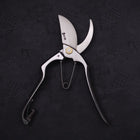 Black Musashi Pruning Shears / Garden Scissors A Type Forged Handmade 225mm (8.8”)-[Musashi]-[Japanese-Kitchen-Knives]