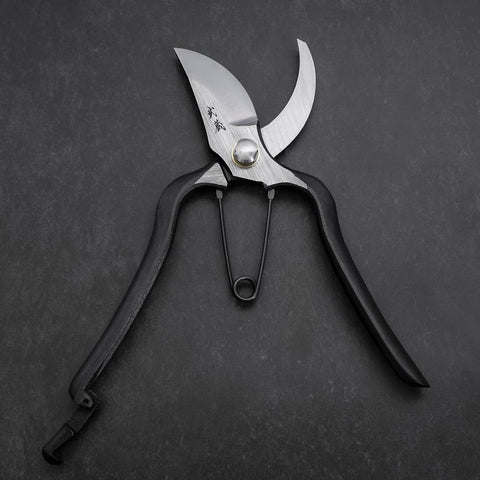 japanese garden scissors Black Musashi Pruning Shears / Garden Scissors B Type Forged Handmade – MUSASHI
