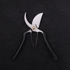 Black Musashi Pruning Shears / Garden Scissors B Type Forged Handmade 200mm (7.9”)-[Musashi]-[Japanese-Kitchen-Knives]