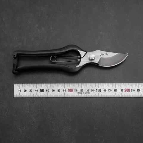 best japanese garden scissors Black Musashi Pruning Shears / Garden Scissors B Type Forged Handmade – MUSASHI