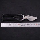 Black Musashi Pruning Shears / Garden Scissors B Type Forged Handmade 200mm (7.9”)-[Musashi]-[Japanese-Kitchen-Knives]