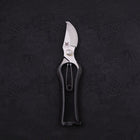 Black Musashi Pruning Shears / Garden Scissors B Type Forged Handmade 200mm (7.9”)-[Musashi]-[Japanese-Kitchen-Knives]