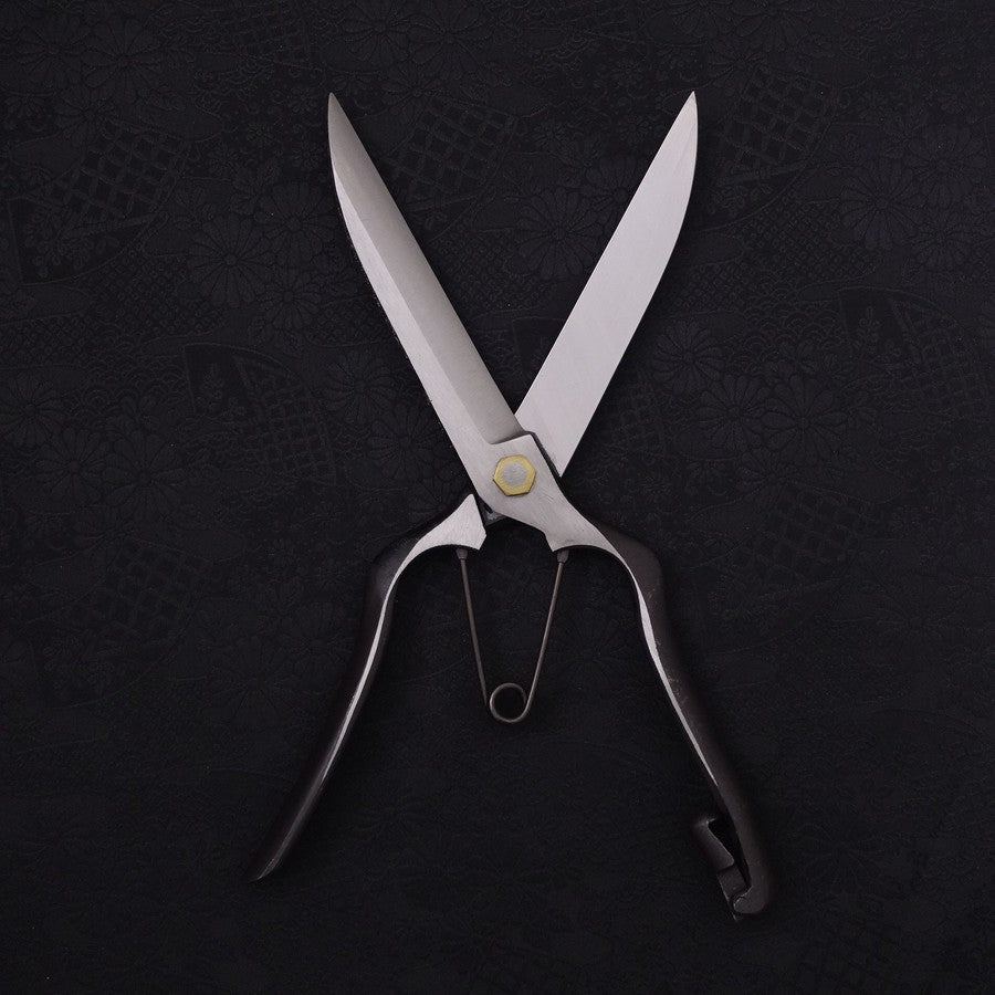 黒 武蔵 剪定バサミ 長 鍛造 手作り 270mm – MUSASHI