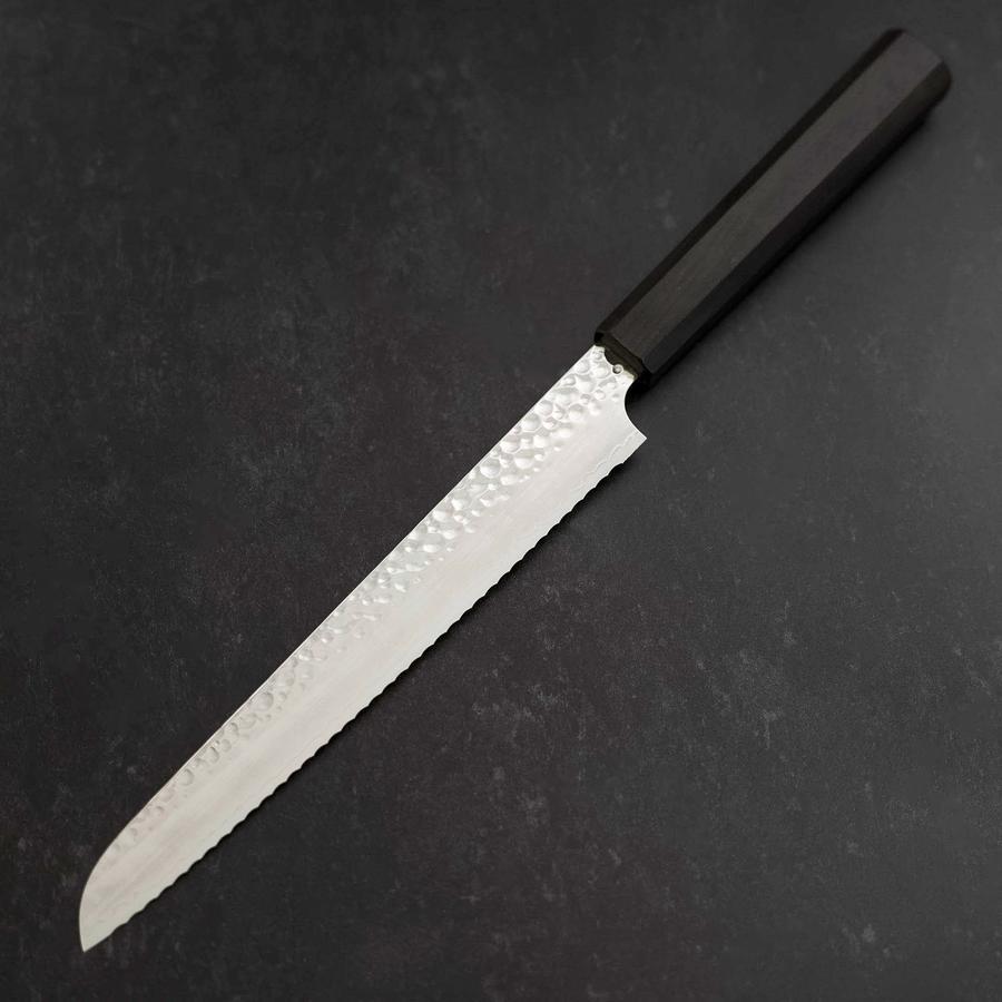パン切り包丁 VG-10 槌目 黒檀柄 210mm – MUSASHI