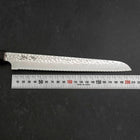 Bread knife VG-10 Tsuchime Ebony Handle 210mm (8.3”)-[Musashi]-[Japanese-Kitchen-Knives]