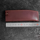 Brown Leather Sheath for Nakiri Knife 180mm (7”)-[Musashi]-[Japanese-Kitchen-Knives]