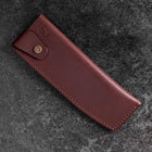 Brown Leather Sheath for Nakiri Knife 180mm (7”)-[Musashi]-[Japanese-Kitchen-Knives]