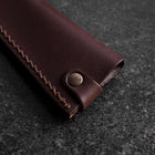 Brown Leather Sheath for Petty Knife 150mm (5.9”)-[Musashi]-[Japanese-Kitchen-Knives]
