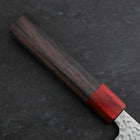 Bunka AUS-10 Tsuchime Damascus Shitan Handle 170mm (6.7”)-[Musashi]-[Japanese-Kitchen-Knives]